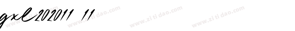 gxl202011.11字体转换