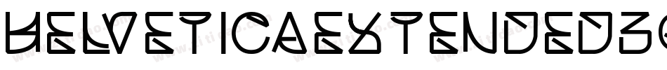 HelveticaExtendedBQ-Bold字体转换