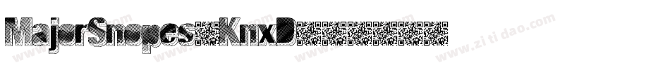 MajorSnopes-KnxD字体转换