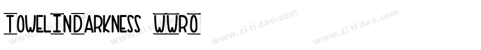 TowelInDarkness-WWrO字体转换