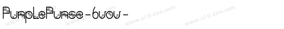 PurplePurse-6vov字体转换