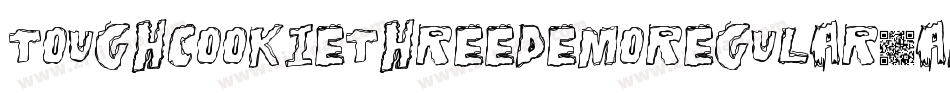 ToughCookieThreeDemoRegular-ADYA字体转换