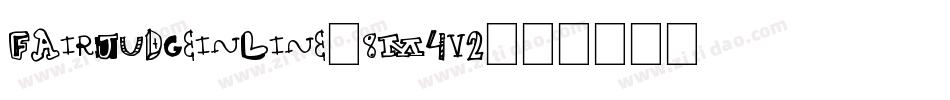 FairJudgeInline-8M4V2字体转换