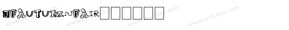 JFAutumnFair字体转换