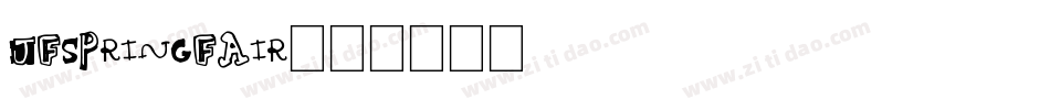 JFSpringFair字体转换