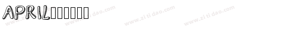 April字体转换