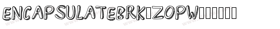 EncapsulateBrk-zOPw字体转换