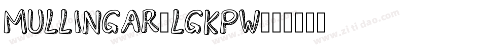 Mullingar-lgKPw字体转换