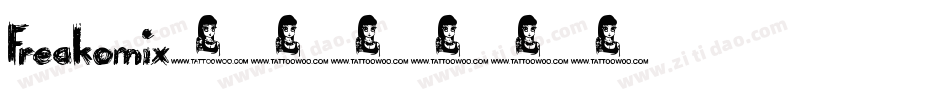 Freakomix字体转换