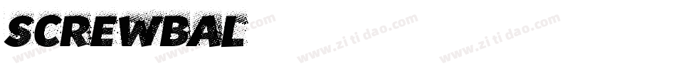 SCREWBAL字体转换