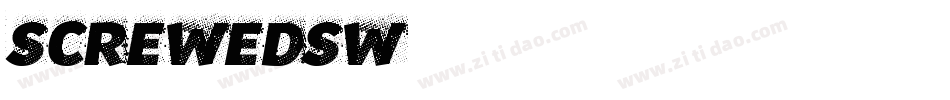 ScrewedSW字体转换