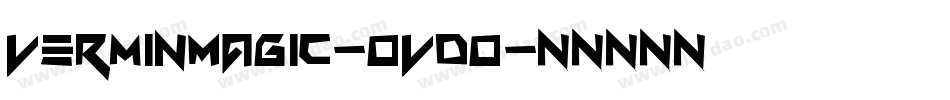 VerminMagic-OVdO字体转换