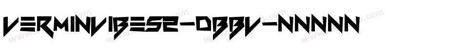 VerminVibes2-dBBV字体转换