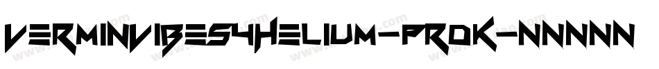 VerminVibes4Helium-prDK字体转换