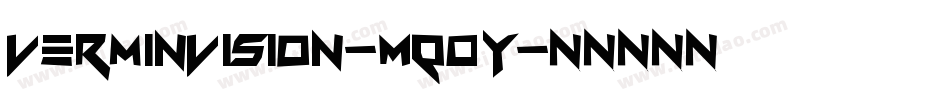 VerminVision-MqOY字体转换