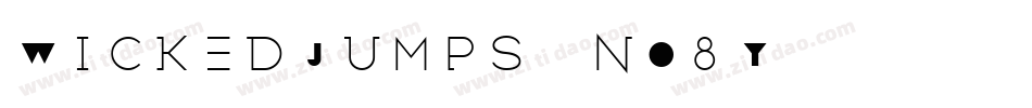 WickedJumps-nO8Y字体转换