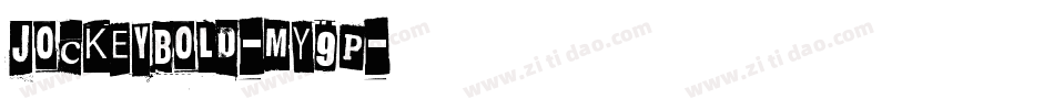 JockeyBold-mY9P字体转换