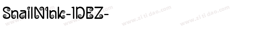 SnailNInk-1DEZ字体转换
