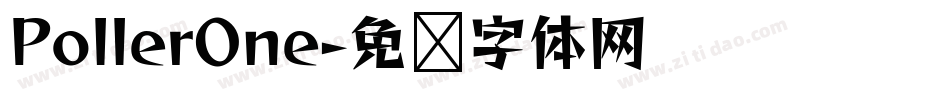 PollerOne字体转换