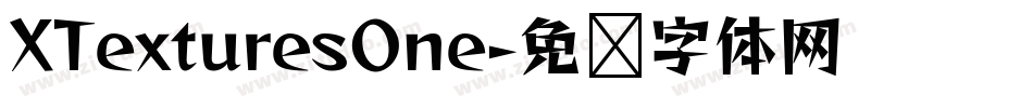 XTexturesOne字体转换