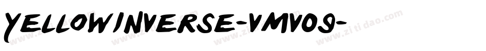 YellowInverse-vmv09字体转换