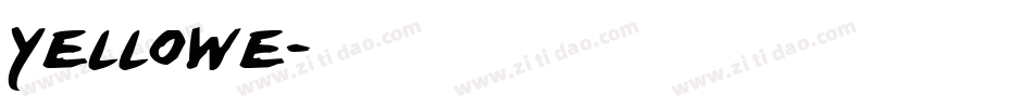 Yellowe字体转换