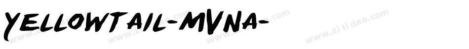 Yellowtail-mVna字体转换