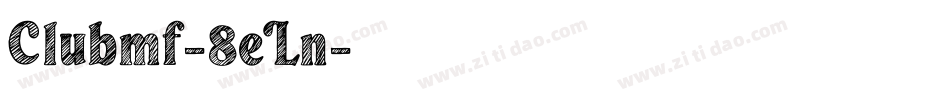 Clubmf-8eLn字体转换