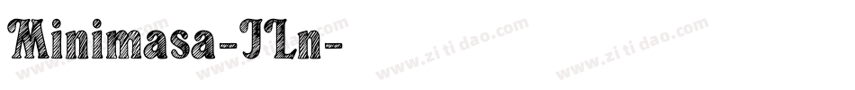Minimasa-JLn字体转换