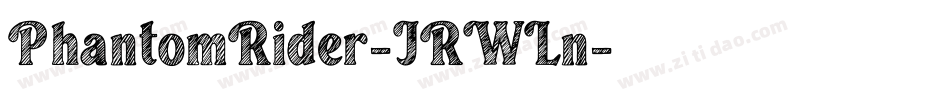 PhantomRider-JRWLn字体转换