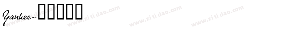 Yankee字体转换