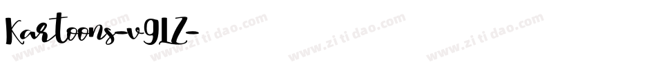 Kartoons-v9LZ字体转换