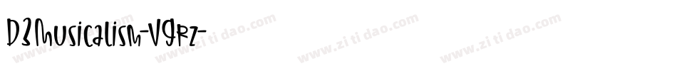 D3Musicalism-VGrz字体转换