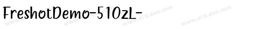 FreshotDemo-51OzL字体转换