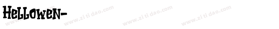 Hellowen字体转换