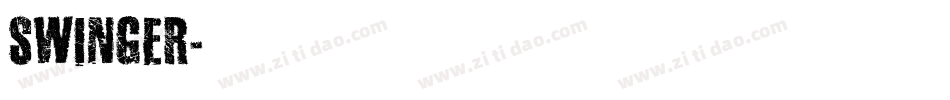 Swinger字体转换