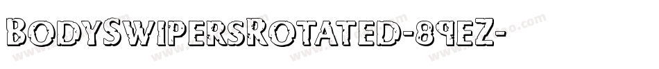 BodySwipersRotated-89eZ字体转换