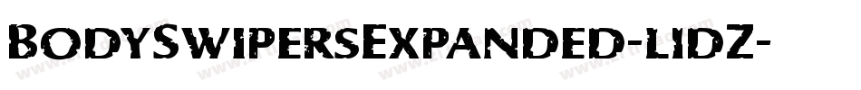 BodySwipersExpanded-l1dZ字体转换