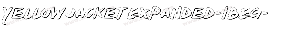 YellowjacketExpanded-1BEg字体转换