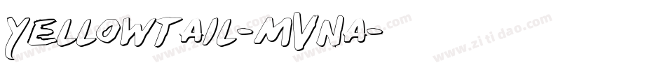 Yellowtail-mVna字体转换