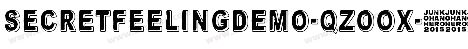 SecretFeelingDemo-qZoox字体转换