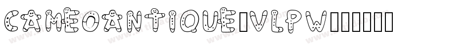 Cameoantique-VLPw字体转换