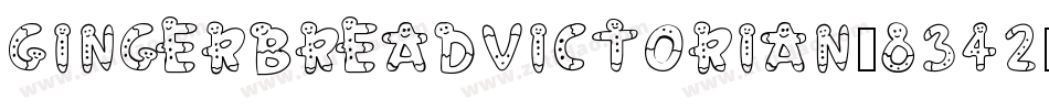 GingerbreadVictorian-8342字体转换