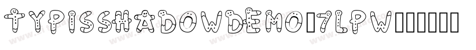 TypisShadowDemo-7LPw字体转换