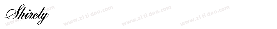 Shirely字体转换