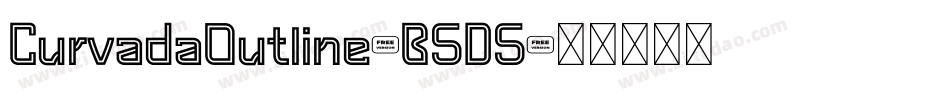 CurvadaOutline-B5D5字体转换