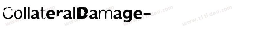 CollateralDamage字体转换