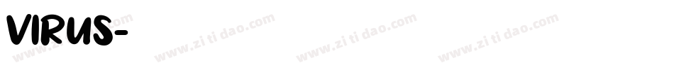 VIRUS字体转换