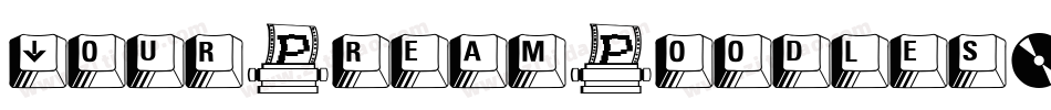 YourDreamDoodles-6YnG1字体转换