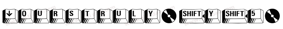 Yourstruly-ByB5字体转换
